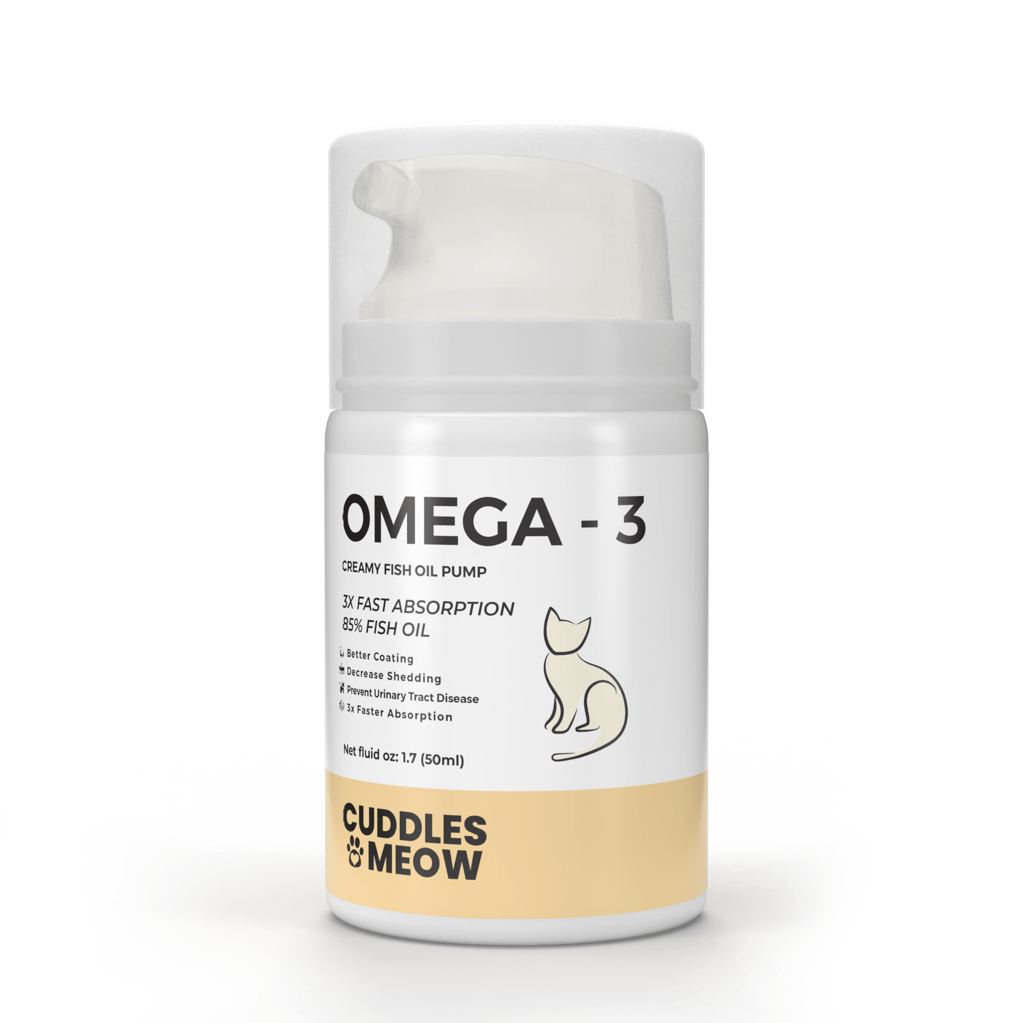 Creamy Fish Oil Pump