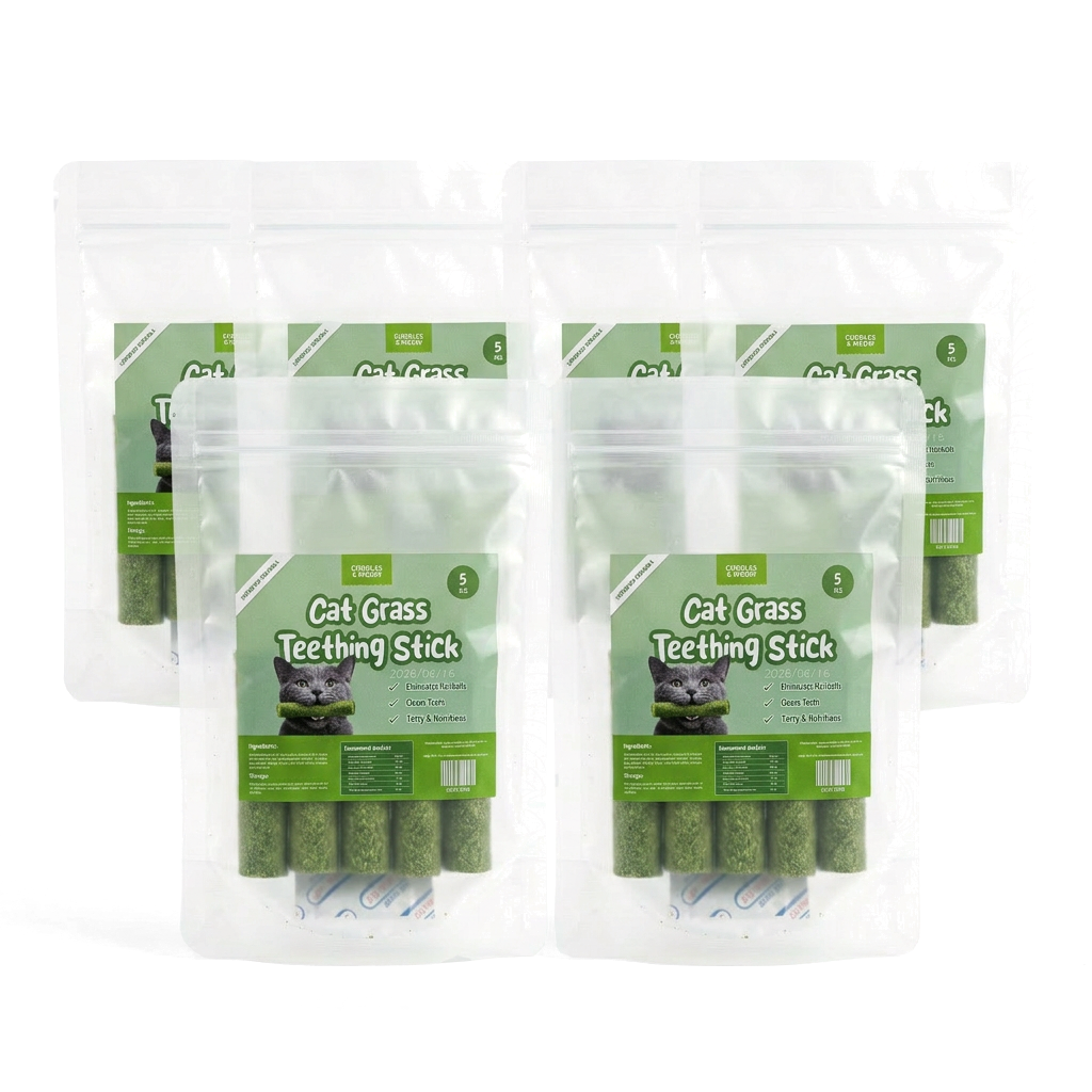 Cat Grass Teething Stick