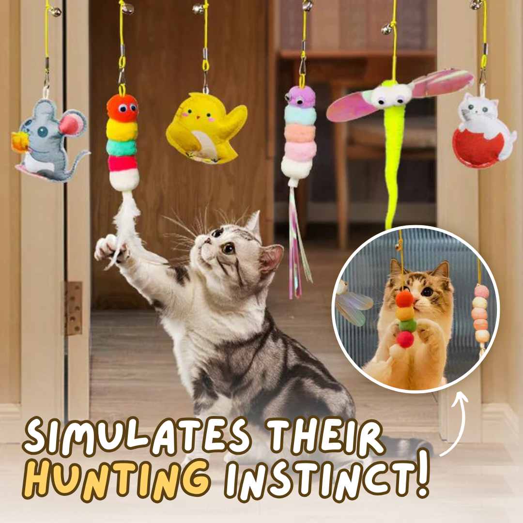 Dangling Cat Toy Set (6 PCS)