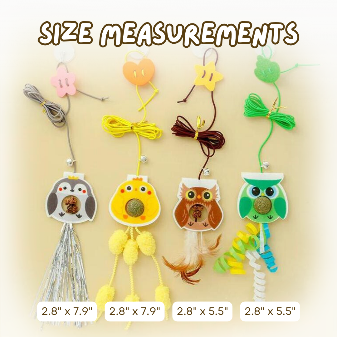 Dangling Catnip Toy (Set of 4)