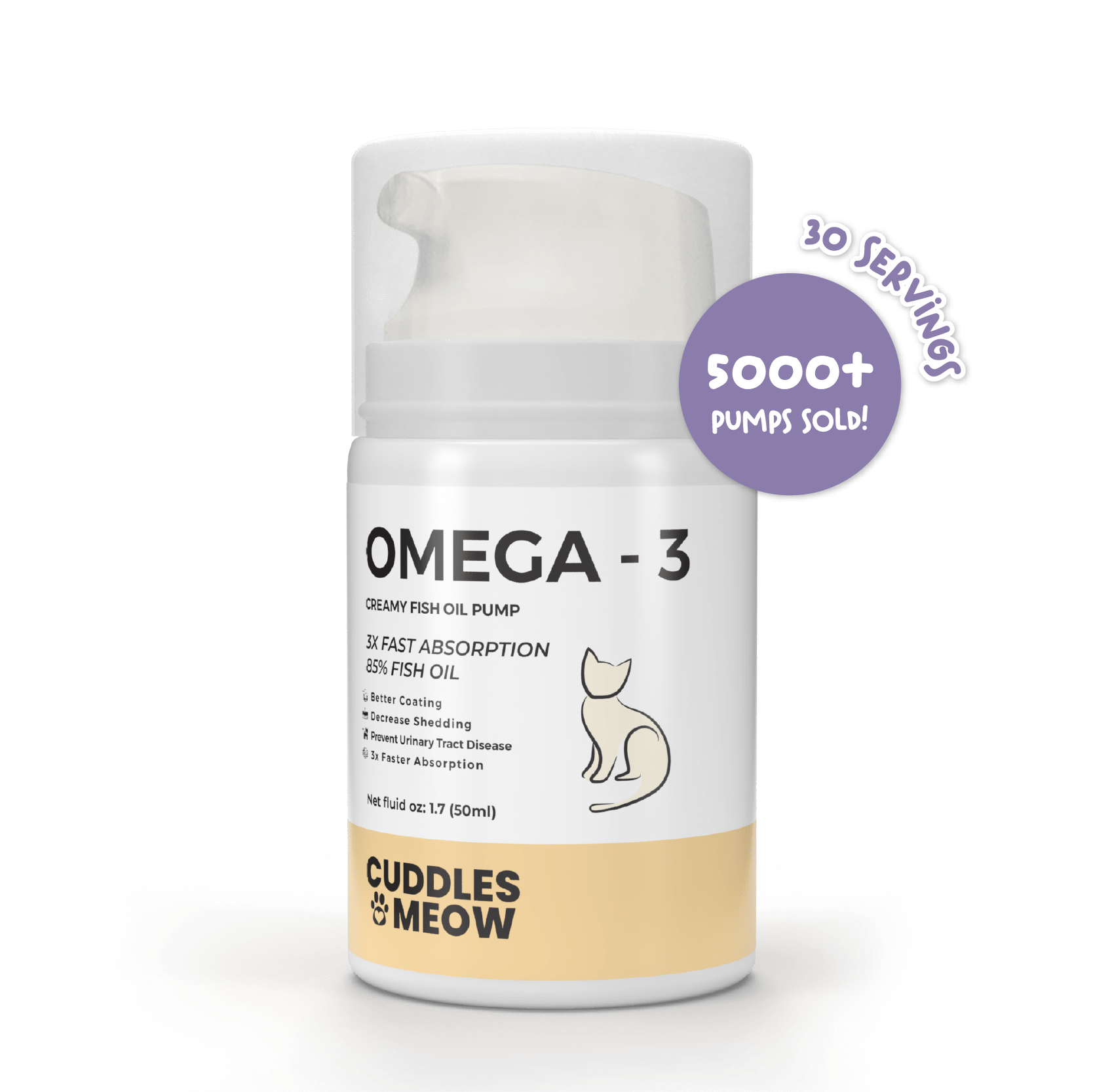 Creamy Fish Oil Pump