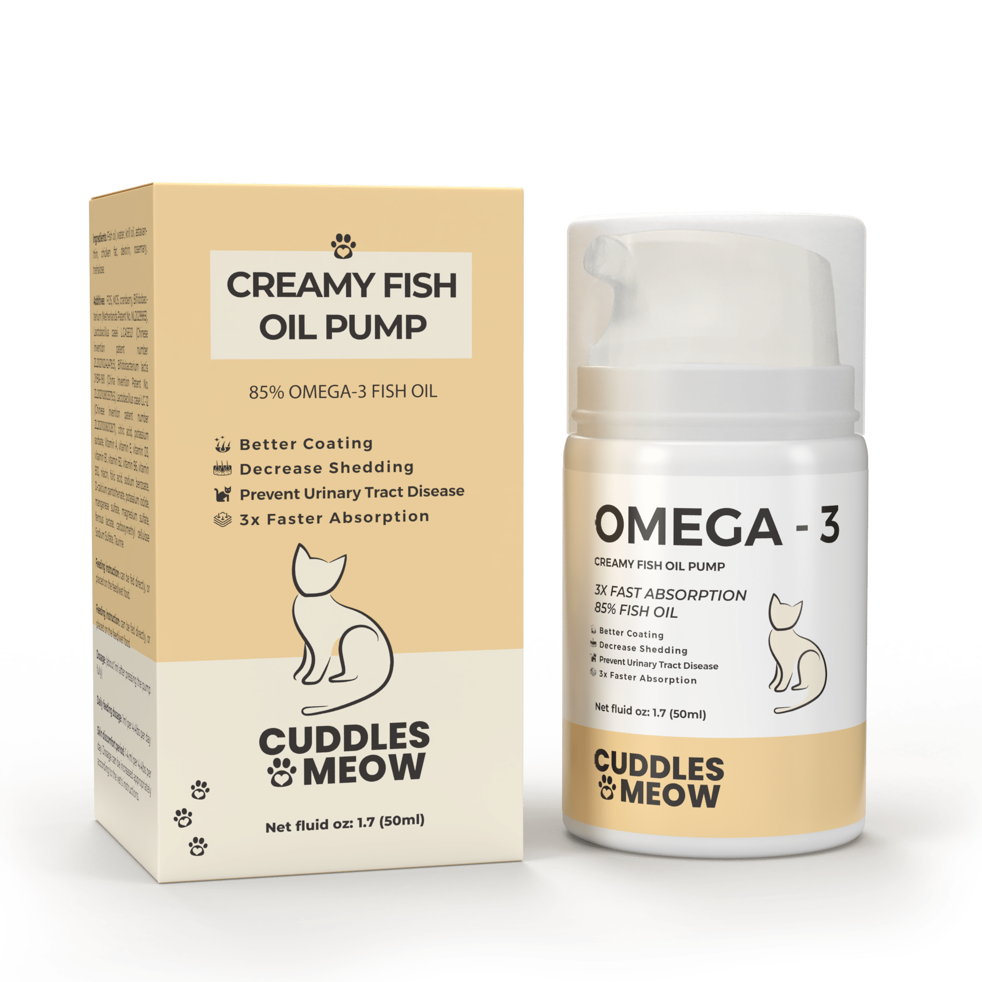 Creamy Fish Oil Pump