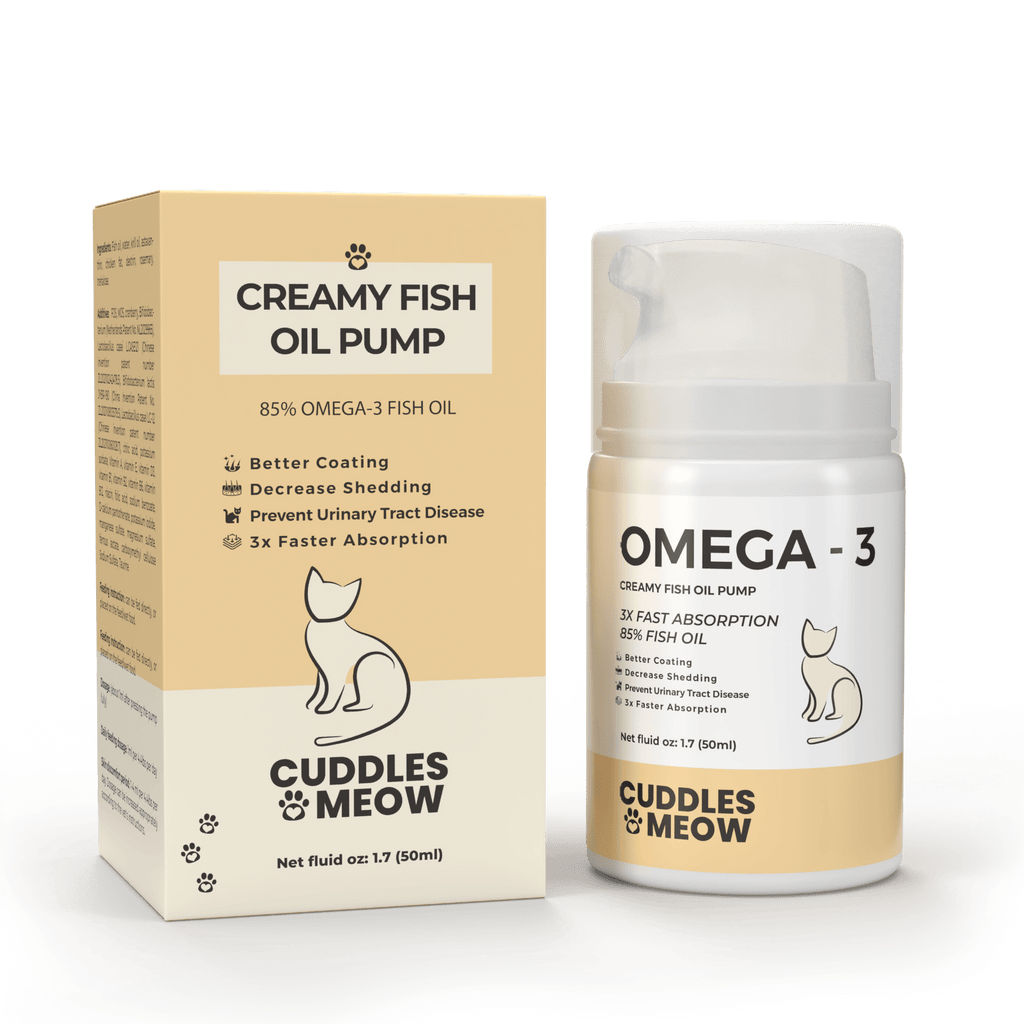 Fish oil for outlet cats