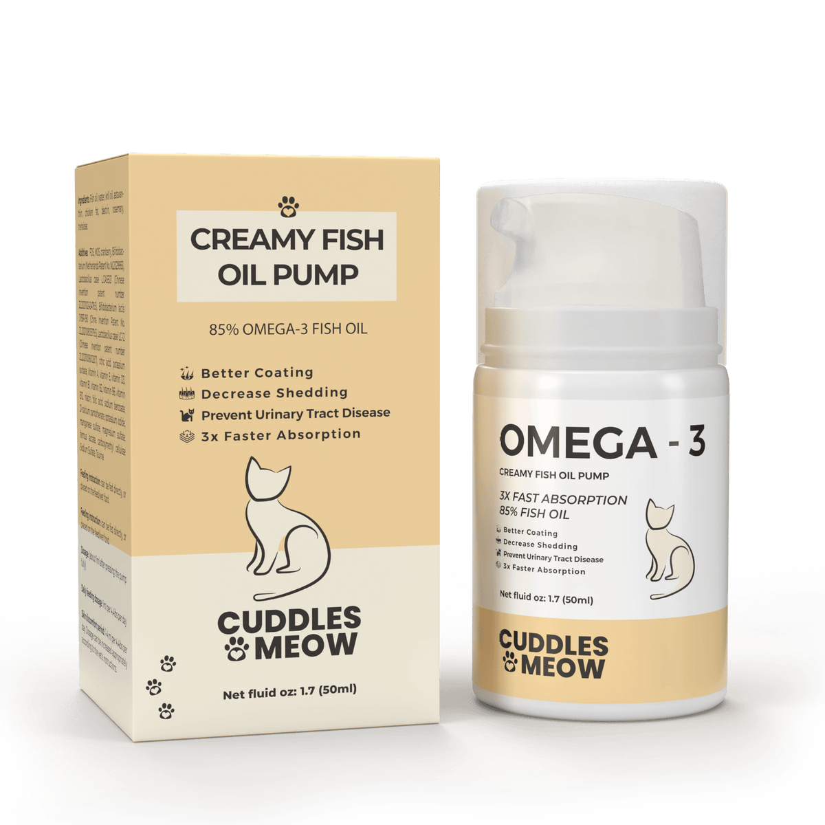 Cats and fish oil clearance