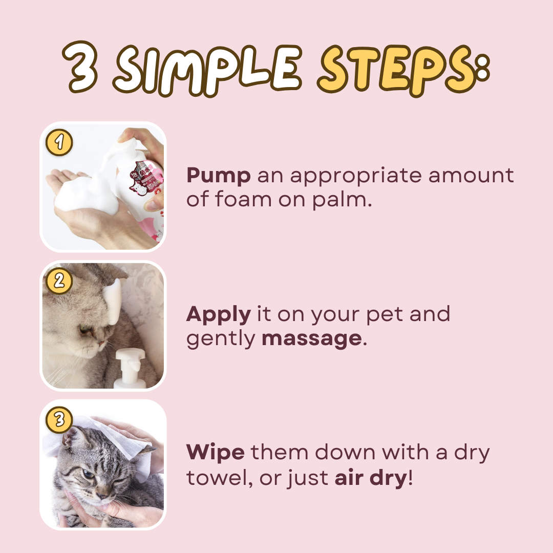 Waterless Cat Shampoo