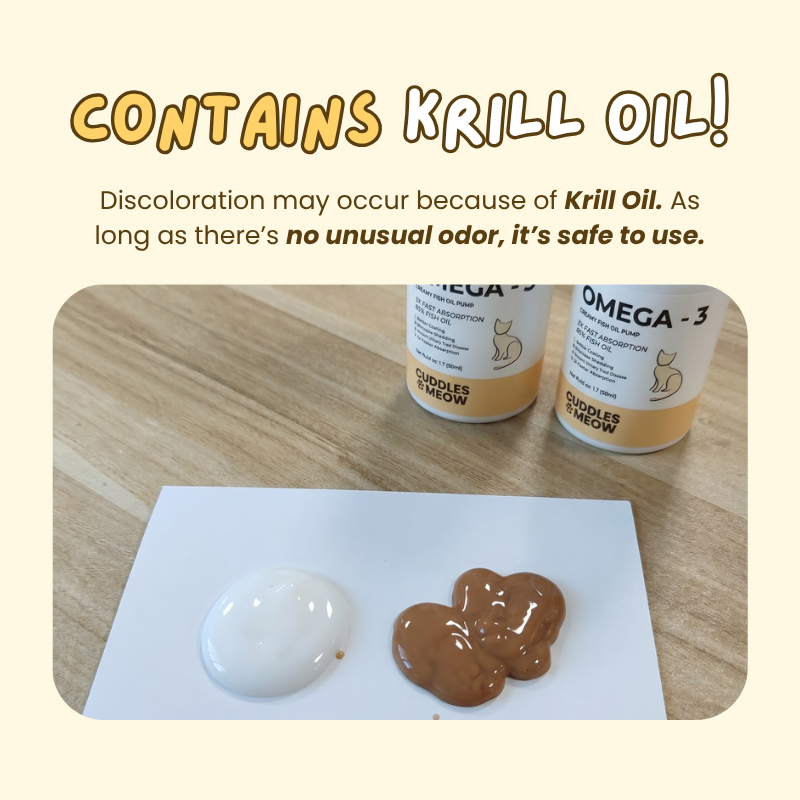 Creamy Fish Oil Pump
