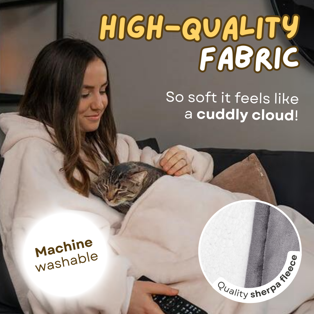 Cat top cuddle hoodie
