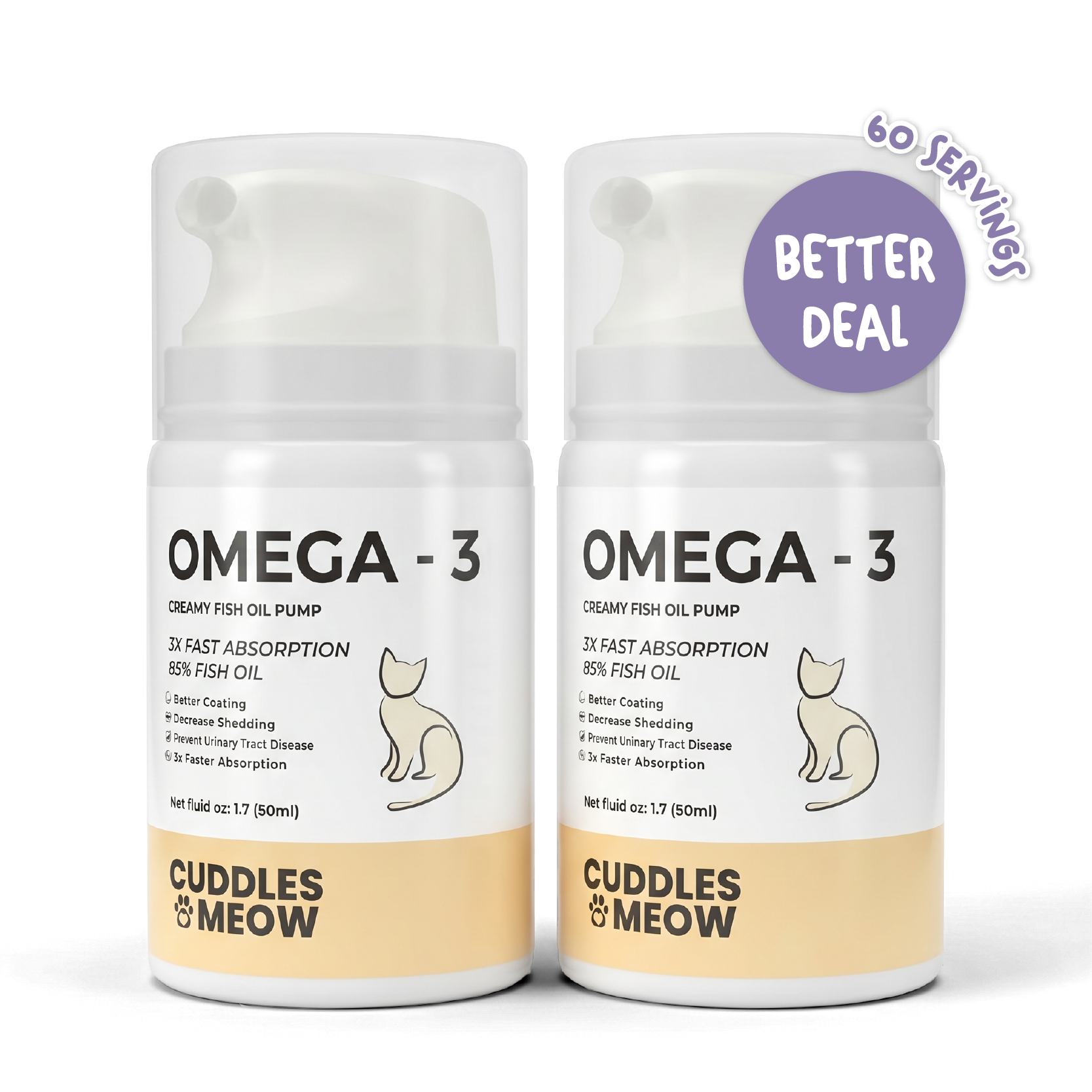 Creamy Fish Oil Pump