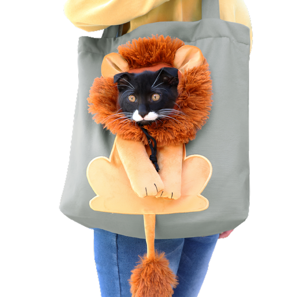 Lion Cat Bag Green